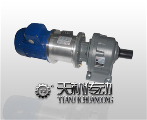 電機(jī)電磁剎車(chē)器齒輪減速機(jī)組合